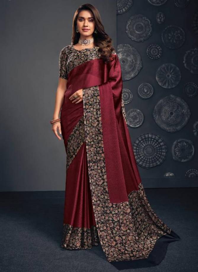 Juliet Chiffon Gulabi Vipul New Designer Party Wear Saree Collection